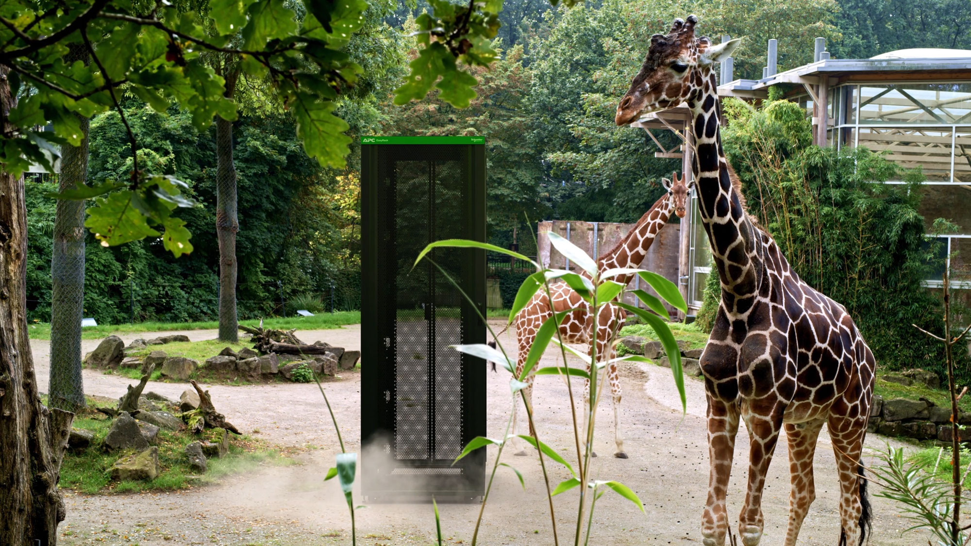 APC Rack – Werbeclip im Zoo